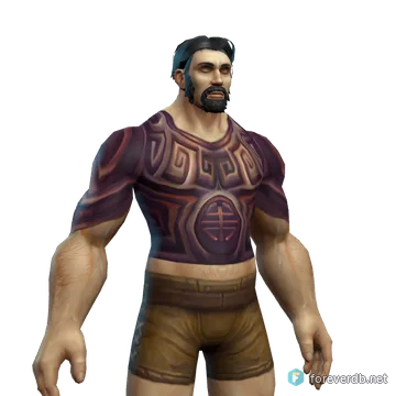 High Chief's Armor worn by a human male, rendered from the Forever client
