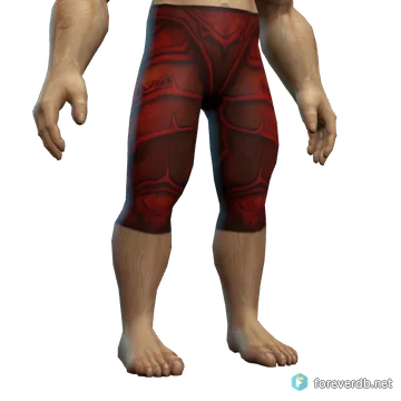 Bloodlust Britches worn by a human male, rendered from the Forever client