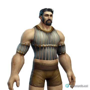 Pillager's Chestguard worn by a human male, rendered from the Forever client