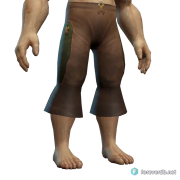 Foreman Pants worn by a human male, rendered from the Forever client