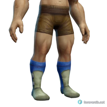 Sage's Boots worn by a human male, rendered from the Forever client