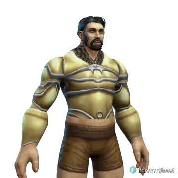 Peto de Librepensador Zandalar, renderizado con el cliente de Forever