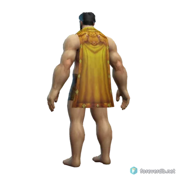 Webwing Cloak worn by a human male, rendered from the Forever client