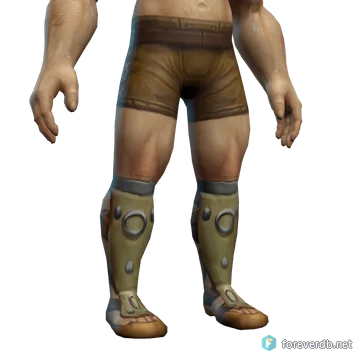 Outfitter Boots worn by a human male, rendered from the Forever client