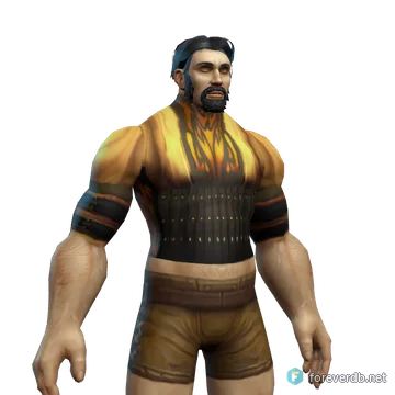 Elegant Tunic worn by a human male, rendered from the Forever client