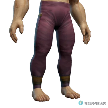 Runecloth Pants worn by a human male, rendered from the Forever client