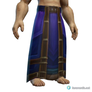 Eternal Sarong worn by a human male, rendered from the Forever client