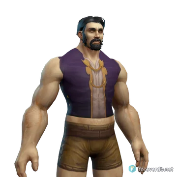 High Councillor's Tunic worn by a human male, rendered from the Forever client