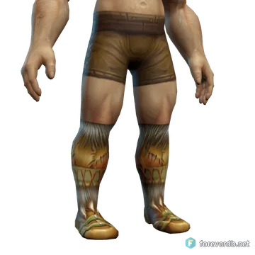 Patched Leather Boots worn by a human male, rendered from the Forever client