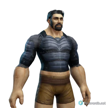 Renegade Chestguard worn by a human male, rendered from the Forever client