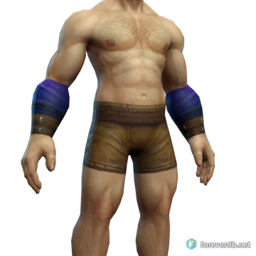 Eternal Bindings worn by a human male, rendered from the Forever client