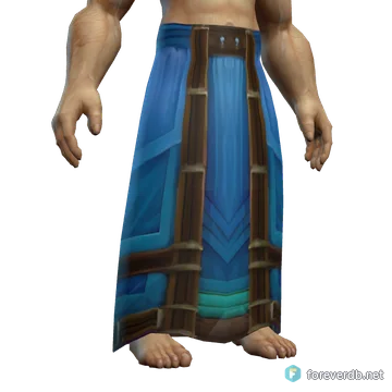 Celestial Kilt worn by a human male, rendered from the Forever client
