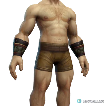 Charger's Bindings worn by a human male, rendered from the Forever client