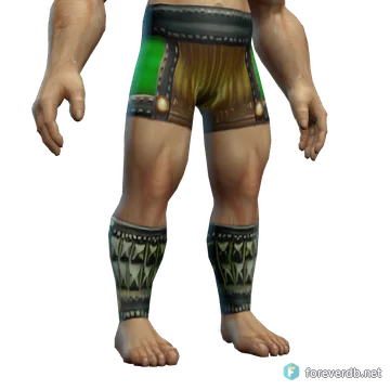 Keeper's Woolies worn by a human male, rendered from the Forever client