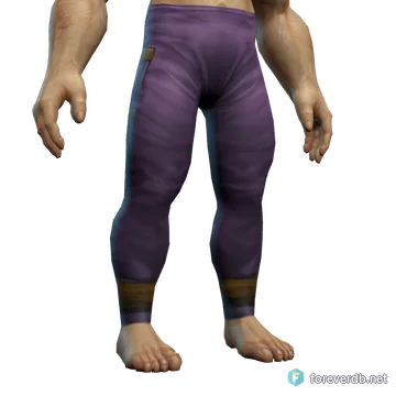 Marshal's Silk Leggings worn by a human male, rendered from the Forever client