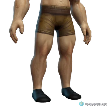 Sorcerer Slippers worn by a human male, rendered from the Forever client