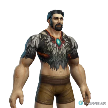 Brindlethorn Tunic worn by a human male, rendered from the Forever client