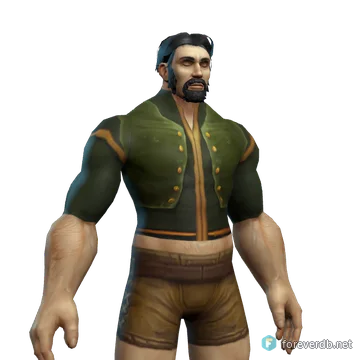 Conjurer's Vest worn by a human male, rendered from the Forever client