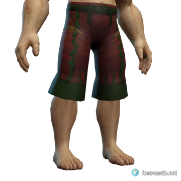 Tribal Pants worn by a human male, rendered from the Forever client
