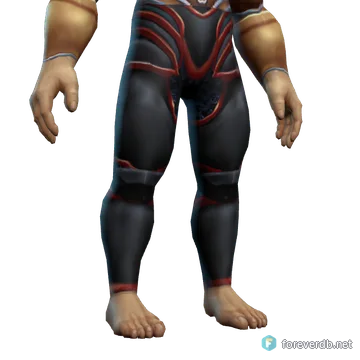 Dark Iron Leggings worn by a human male, rendered from the Forever client