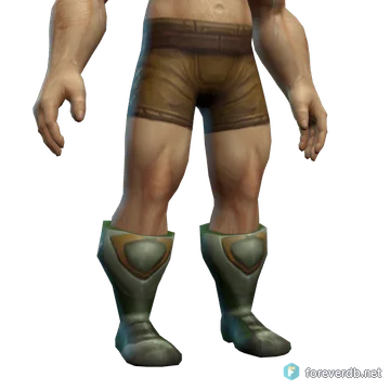 Jungle Boots worn by a human male, rendered from the Forever client