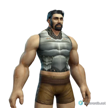 Augmented Chain Vest worn by a human male, rendered from the Forever client