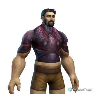 Legionnaire's Chain Breastplate worn by a human male, rendered from the Forever client