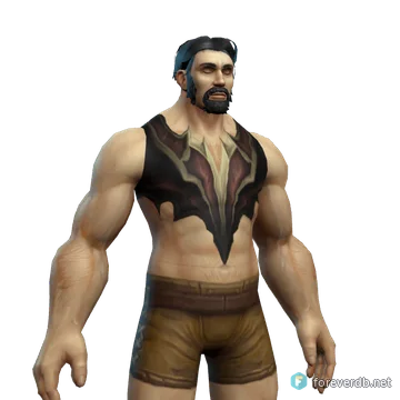 Peto alma de sangre, renderizado con el cliente de Forever