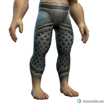 Infantry Leggings worn by a human male, rendered from the Forever client