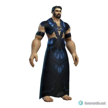 Togas de Magus de gran calidad, renderizado con el cliente de Forever