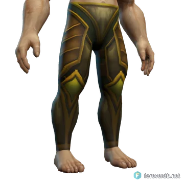 Beaststalker's Pants worn by a human male, rendered from the Forever client