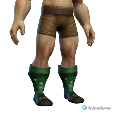 Tower Boots worn by a human male, rendered from the Forever client