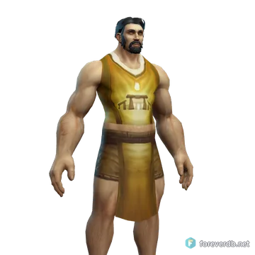 Arathor Battle Tabard worn by a human male, rendered from the Forever client