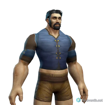 Squire's Shirt worn by a human male, rendered from the Forever client