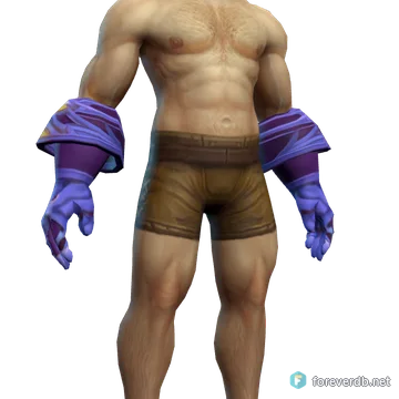 Guantes de seda de Teniente coronel de gran calidad, renderizado con el cliente de Forever