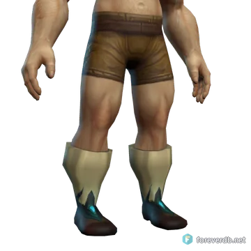 Marshal's Satin Sandals worn by a human male, rendered from the Forever client