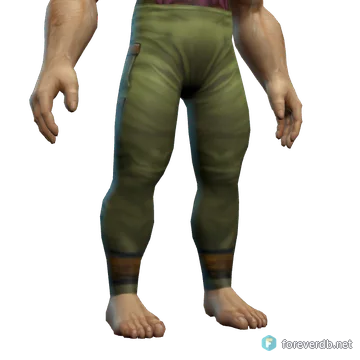 Pantalones del Oráculo, renderizado con el cliente de Forever