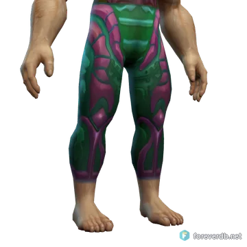 Pantalones del Génesis, renderizado con el cliente de Forever