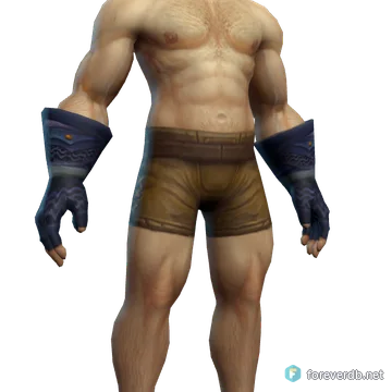 Gloves of the Fallen Prophet worn by a human male, rendered from the Forever client