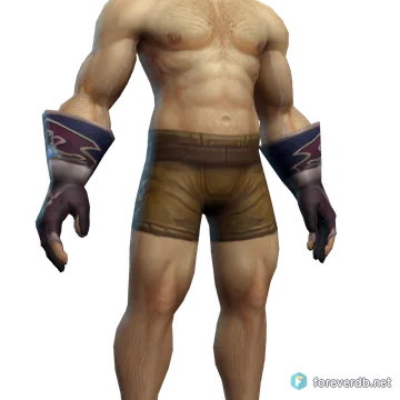 Sorcerer's Gauntlets worn by a human male, rendered from the Forever client