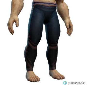 Leotardos Brumamorta, renderizado con el cliente de Forever