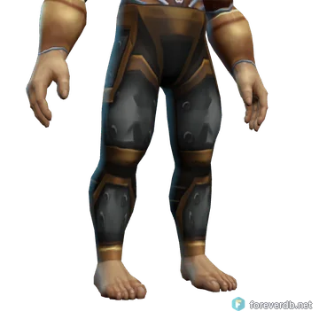Titanic Leggings worn by a human male, rendered from the Forever client