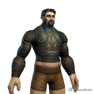 Peto segahuesos, renderizado con el cliente de Forever