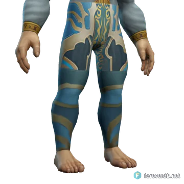 Leotardos de Fe, renderizado con el cliente de Forever