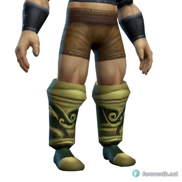 Botas Caminasueños, renderizado con el cliente de Forever
