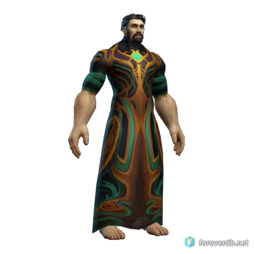 Toga Corazón de la Peste, renderizado con el cliente de Forever