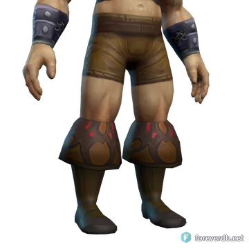 Botas acechacriptas, renderizado con el cliente de Forever