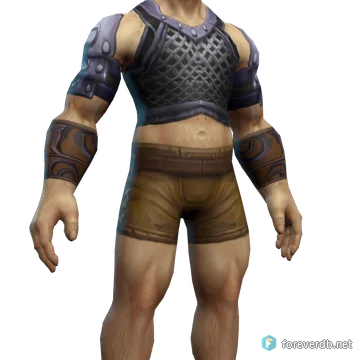 Muñequeras acechacriptas, renderizado con el cliente de Forever
