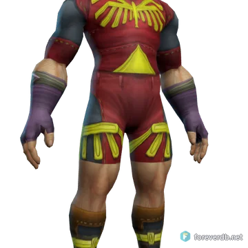 Guantes de Purificación de no-muertos, renderizado con el cliente de Forever