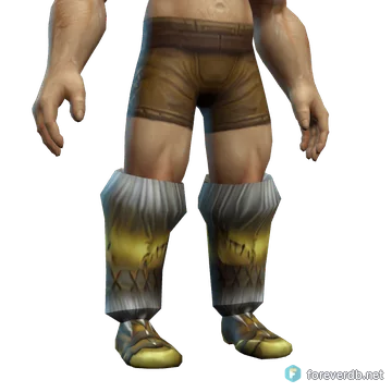 Rawhide Boots worn by a human male, rendered from the Forever client